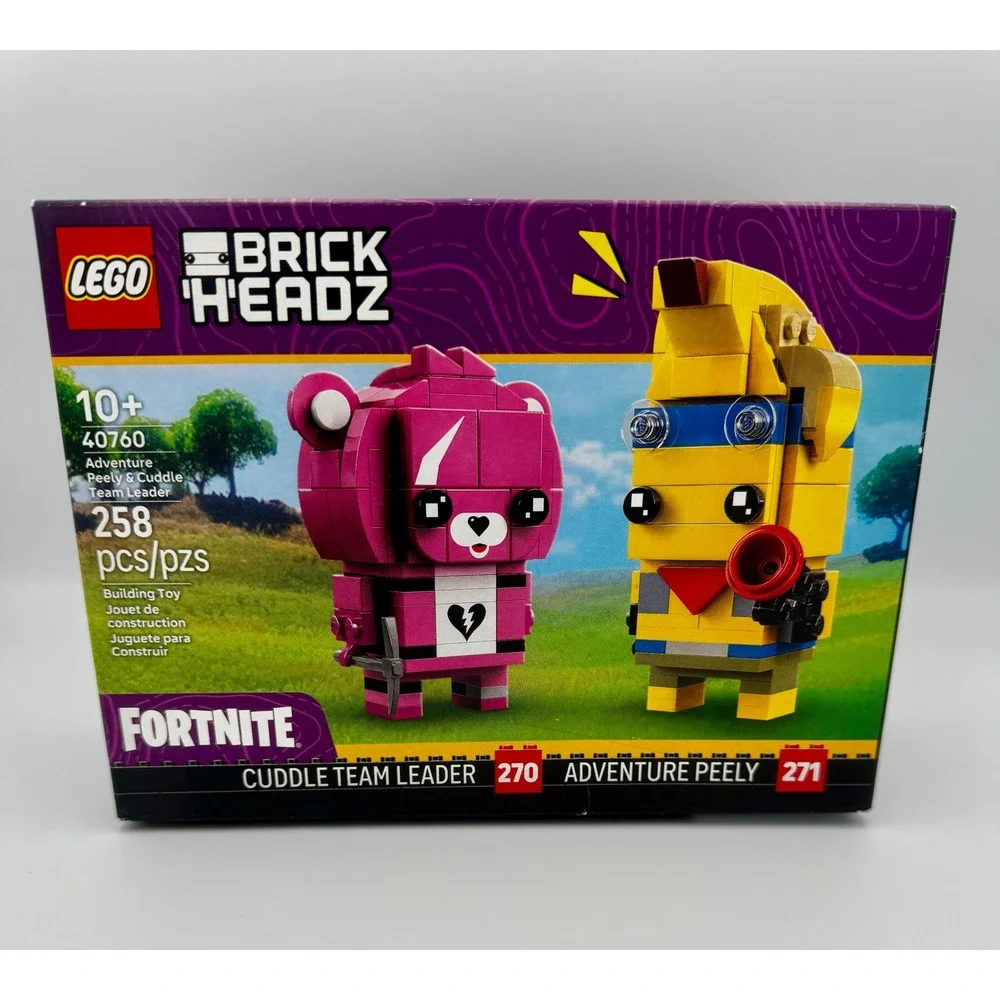 [NEW/SEALED] LEGO BrickHeadz Fortnite: Adventure Peely & Cuddle Team Leader